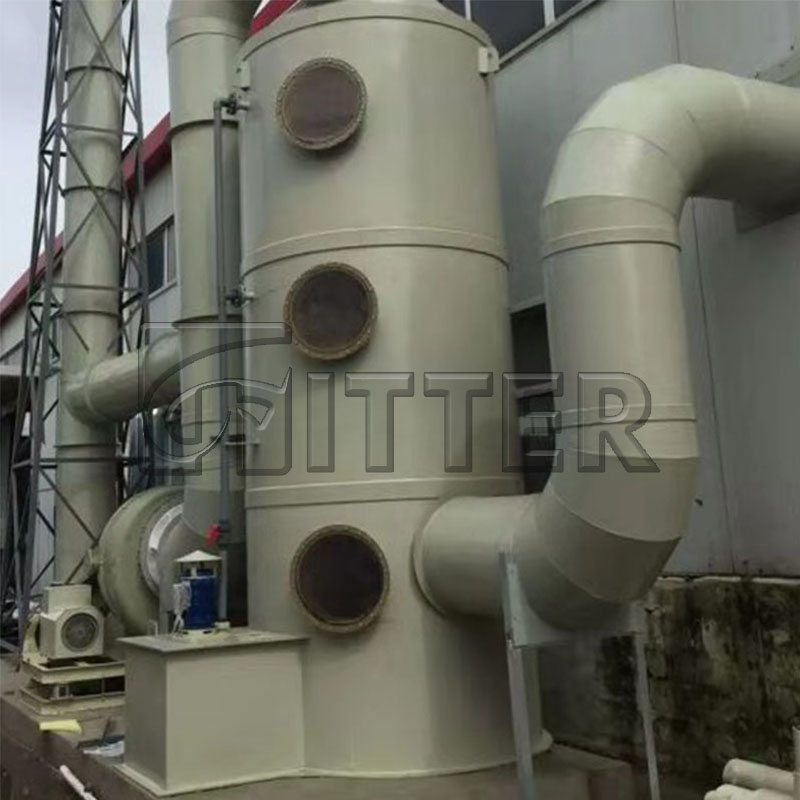 Spray tower
