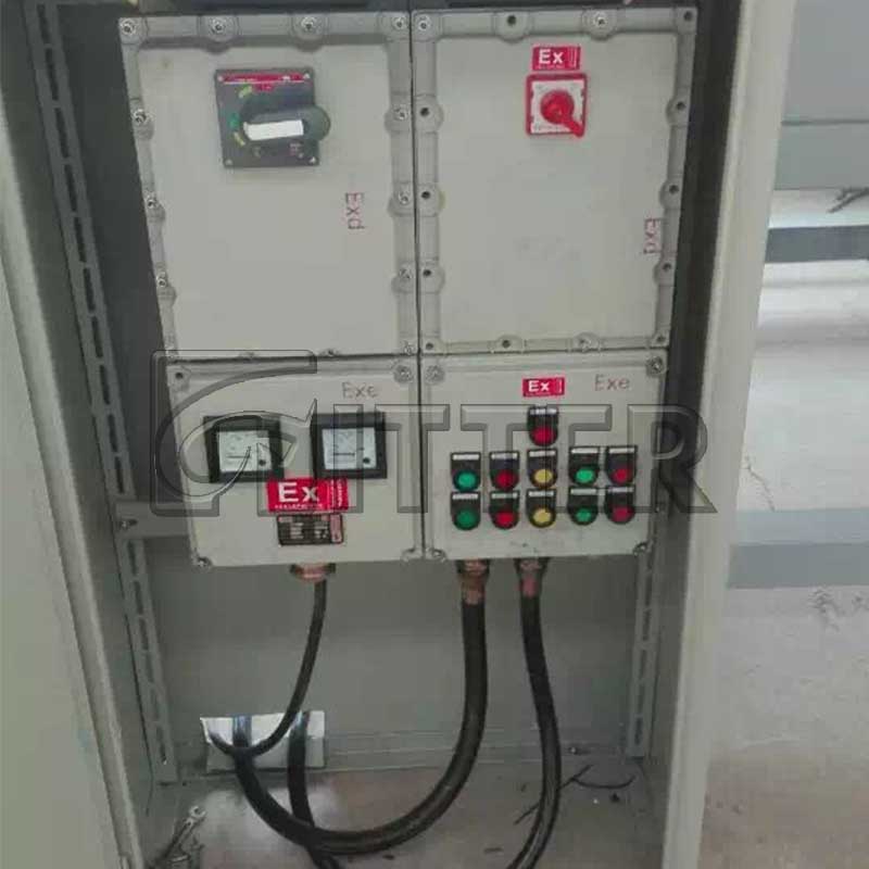 Explosion-proof control cabinet